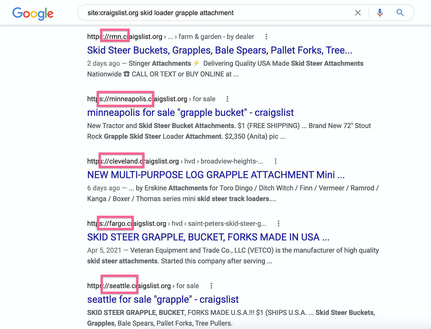 How do you search all of Craigslist with Google? - Dealer ...